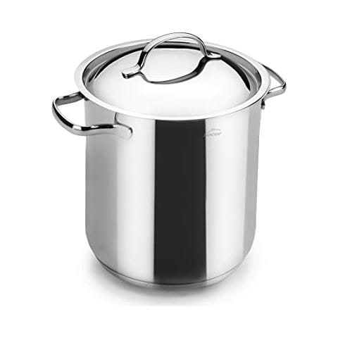 Pentola alta in acciaio inox 32125, coperchio incluso, chiusura di precisione, - Foto 1