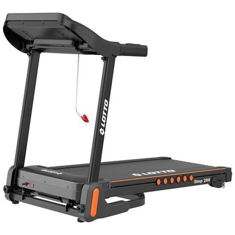 Tapis Roulant Elettrico Step 200, 2,5 Hp, 8 Km /h, Inclinazione Manuale 4 Livelli, Superficie 105x41 Cm, Bluetooth, Fitshow, Kinomap, Zwift, Led, 12 Programmi, Pieghevole, 120 Kg - Foto 4