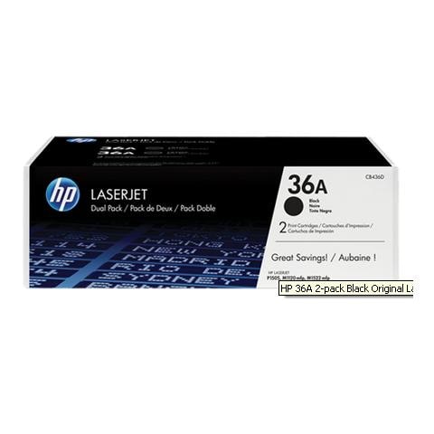 Black Print Cartuccia P1505 2 Pz Cb436Ad - Foto 2