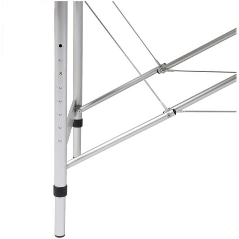 Lettino Pieghevole Da Massaggio Blu 2 Zone Con Telaio Alluminio - Foto 2