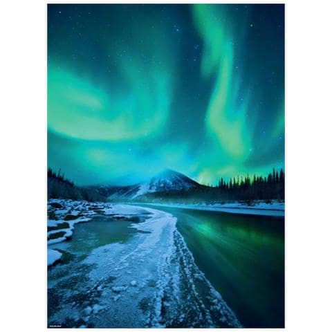 HEY29549 Puzzle da 1000 Pezzi - Power of Nature: Aurora Boreale - Foto 1
