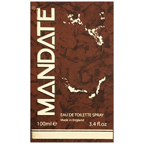 , Mandate, Eau De Toilette Spray Uomo, 100 Ml - Foto 2