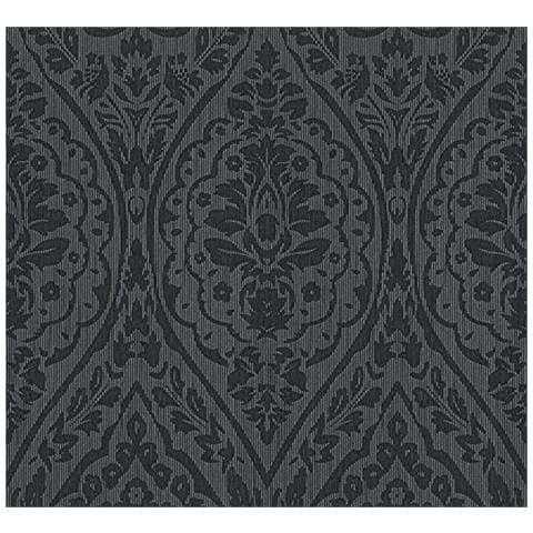 961951 - Carta Da Parati, Grau, Schwarz, 10,05 M (l? nge) X 0,53 M (breite)  - Foto 1