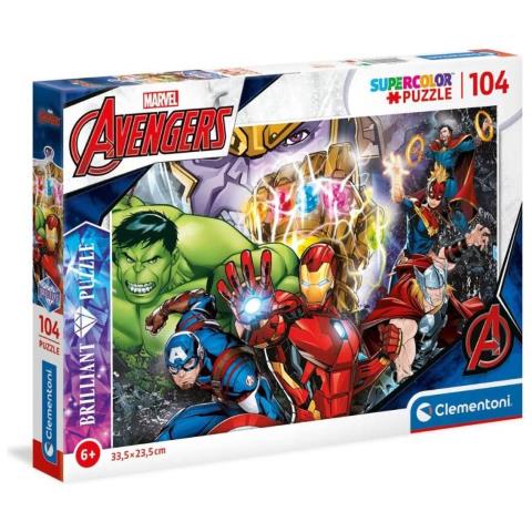 Puzzle 104 Pezzi Marvel - Foto 1