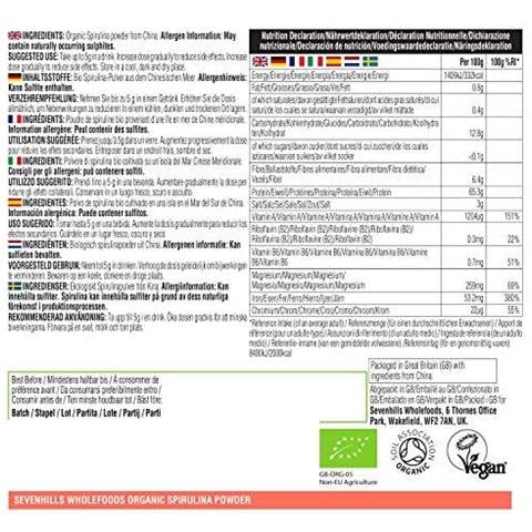1kg Organic Spirulina Powder - Foto 4