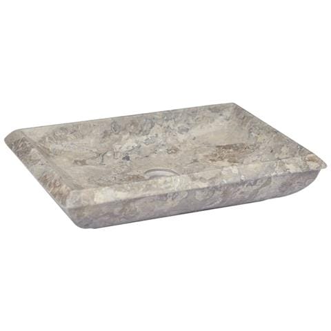 Lavandino Grigio 50x35x10 cm in Marmo - Foto 1