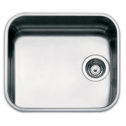 Ferrara FE450UBC Lavello da incasso Sottotop 1 Vasca Dimensioni 48 x 43 mm Colore Spazzolato - Foto 1