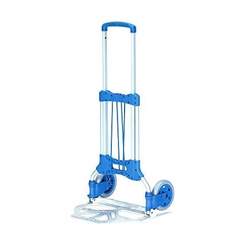 1732 - Carrello portapacchi, Fino Portata di 125 Kg 1090 x 488 x 500 mm, 5,2 kg peso, blu - Foto 1
