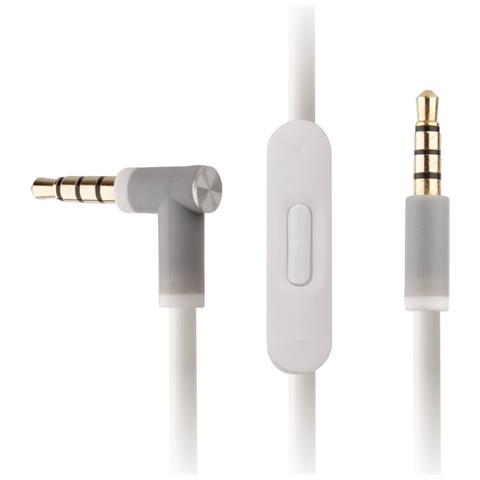 REYTID - Sostituzione Cavo Audio Bianco Compatibile Con Beat Di Dr Dre  Solo3 E Studio 3.0 Cuffie Wireless W / Telecomando In Linea E Microfono -  Compatibile Con Iphone E Android - ePRICE