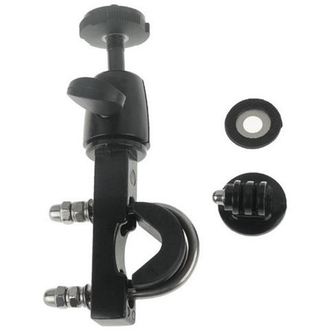 Supporto Metal Da Bici - Moto Handlebar  Per Gopro Hd Hero - Nilox - Action Cam Trevi Black - Foto 4
