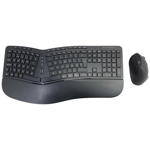 Tastiera e Mouse Wireless ORAZIO02PT  (Layout Portoghese) Colore Nero - Foto 1