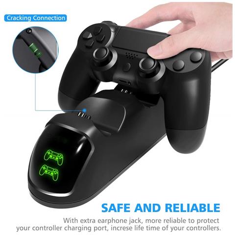 Doppia Stazione Di Ricarica Per Due Controller Ps4 / Ps4 Slim / Ps4 Pro - Foto 14