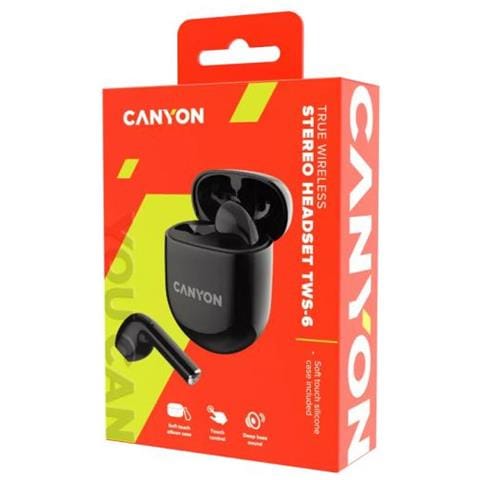 Cns-tws6b Cuffia E Auricolare True Wireless Stereo (tws) In-ear Chiamate /musica /sport /tutti I Giorni Bluetooth Nero - Foto 1