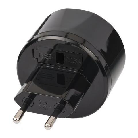 1508500010 adattatore per presa di corrente Tipo A Tipo C (Europlug) Nero - Foto 2