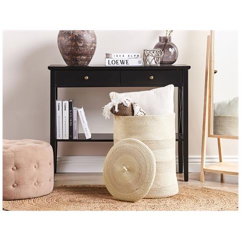 Cestino Silopi Cotone Beige Chiaro - Foto 1