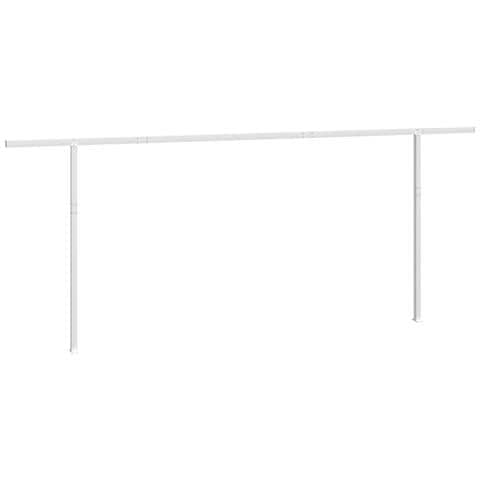Set Pali per Tenda da Sole Bianco 600x245 cm Ferro - Foto 2