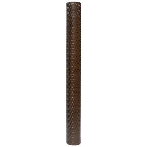 Paravento Da Balcone Marrone E Nero 600x100 Cm In Polyrattan - Foto 8