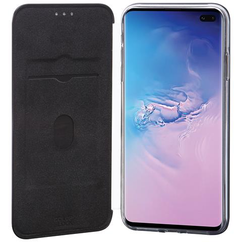 Custodia Per Samsung Galaxy S10 Plus G975 Con Portacarte, Nero - Foto 2