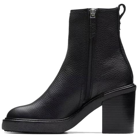 Cassiano Booties Stivaletti Pelle Scarpe Donna Nero Eu 38, 26178671 - Foto 3
