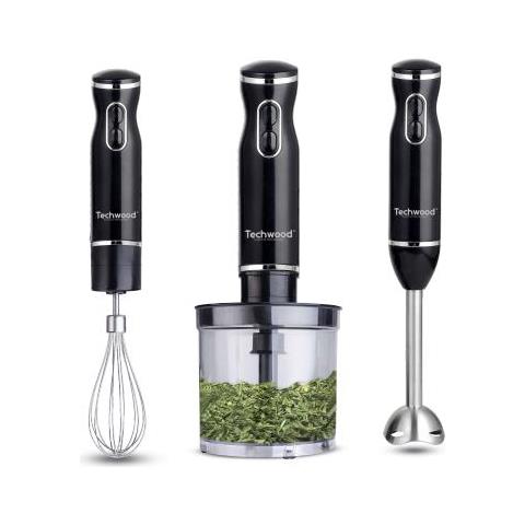Frullatore ad immersione TMS-9666 Capacità 0.5 Litri Potenza 600 Watt Colore Nero - Foto 2