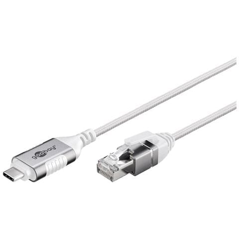 74389 adattatore per inversione del genere dei cavi USB 3.1 type A RJ45 Bianco - Foto 2