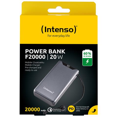 7332054 batteria portatile Polimeri di litio (LiPo) 20000 mAh Grigio - Foto 9