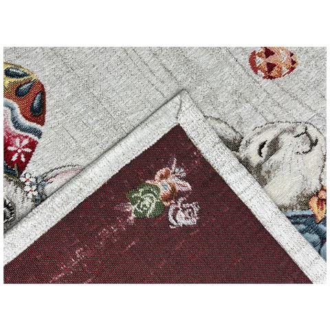 Tovaglia Pasqua Centrino Runner Tavola Fantasia Bunny Easter Made Italy 40x180 Bunny Easter - Foto 2