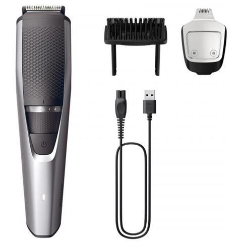 Beardtrimmer Series 3000 Bt3239/15 Regolabarba Batteria 20 1 Cm Nero, Argento - Foto 1