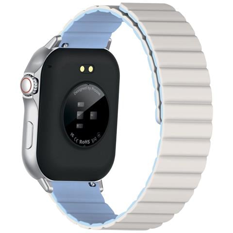 Smartwatch Salute Completa 8 Giorni Impermeabile Ip68, Argento - Foto 5