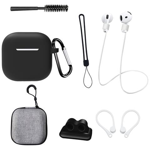 Set Di Otto Pezzi Per Airpods Di Quarta Generazione In Nero - Foto 1