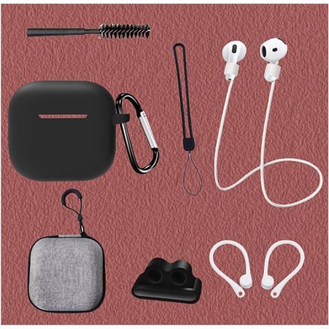 Set Di Otto Pezzi Per Airpods Di Quarta Generazione In Nero - Foto 5