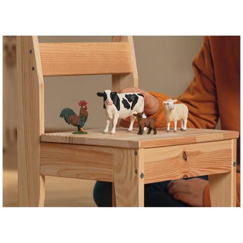Miei Primi Animali Della Fattoria, Schleich Animal Box, Schleich 42729 Farm World, 5 Anni - Foto 3