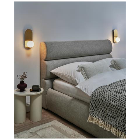 Set Di 2 Lampade Da Parete Leisi Oro - Foto 1