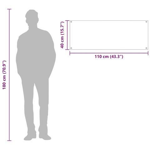 Schienale da Cucina Giallo 110x40x0,6 cm Vetro Temperato - Foto 5