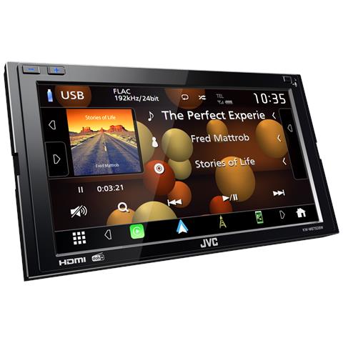 KW-M875DBW Ricevitore multimediale per auto Nero Wi-Fi 180 W Bluetooth - Foto 1