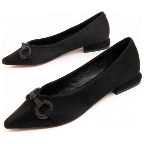 Ballerina Balera Nero Nero Materiale Sintetico E Tessile - Foto 1