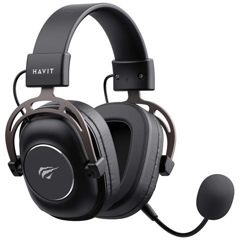 H2002YG (Black and ochre) Cuffie Con cavo e senza cavo A Padiglione Gaming Bluetooth Nero, Ocra - Foto 5