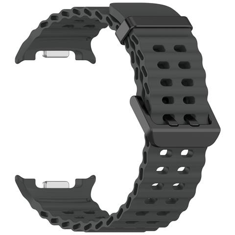 Cinturino Ocean Compatibile Con Samsung Watch8 E Watch8 Classic - Silicone Grey - Foto 1