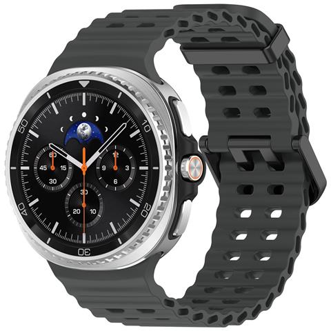 Cinturino Ocean Compatibile Con Samsung Watch8 E Watch8 Classic - Silicone Grey - Foto 2