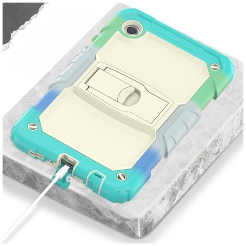Custodia Per Samsung Tab A7 10,4"" Con Supporto E Tracolla Colorata - Foto 4