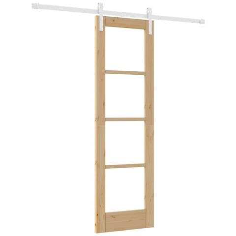 Porta scorrevole ORKDAL Marrone 61 x 198.5 cm - Foto 1