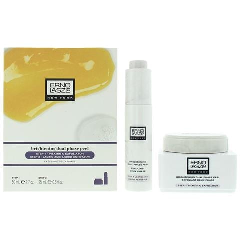 Set : Step 1, Polylactic Acid, Exfoliating Cream, 25 Ml + Step 2, Lactic Acid, Gently Polishes Away Dullness, Serum, For Face, 25 Ml - Foto 1