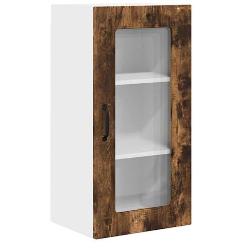 Pensile cucina Rovere fumé 40 x 31 x 80 cm Legno multistrato - Foto 1