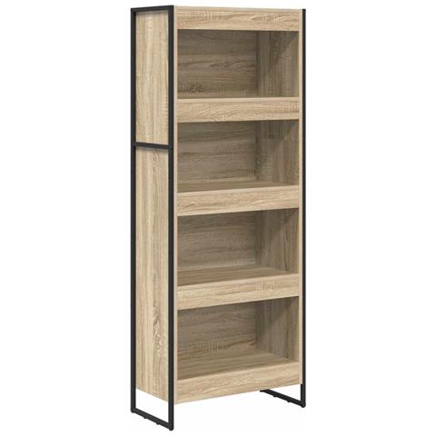 Armadio per Libri Sonoma 80 x 30 x 155 cm Legno multistrato - Foto 1