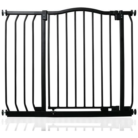 Safetots Cancelletto Di Sicurezza Con Parte Superiore Incurvata, 89cm - 98cm, Nero Opaco - Foto 1