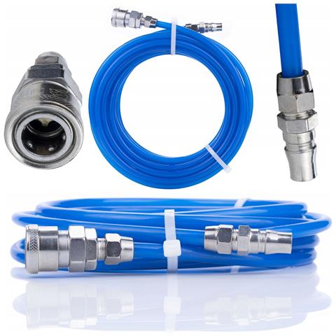 Tubo Aria 5m Per Aggregato Intonacatrice Blue Dragon Bd57/bd41 - Materiale Resistente, Facile Montaggio | Trasporto Aria - Foto 1