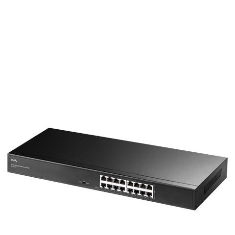 GS1016L switch di rete Gigabit Ethernet (10/100/1000) Nero - Foto 4