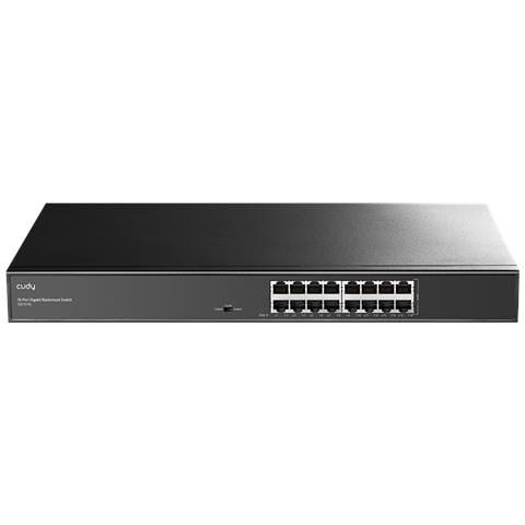 GS1016L switch di rete Gigabit Ethernet (10/100/1000) Nero - Foto 1
