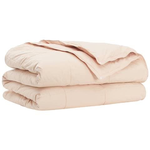 Piumone Beige 220 x 240 cm Fibra di kapok - Foto 1