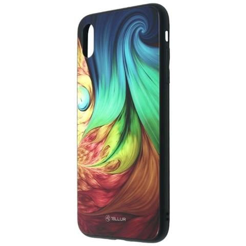 Custodia Tellur Con Retro In Vetro Per Iphone Xs Max, Mesmeric - Foto 1